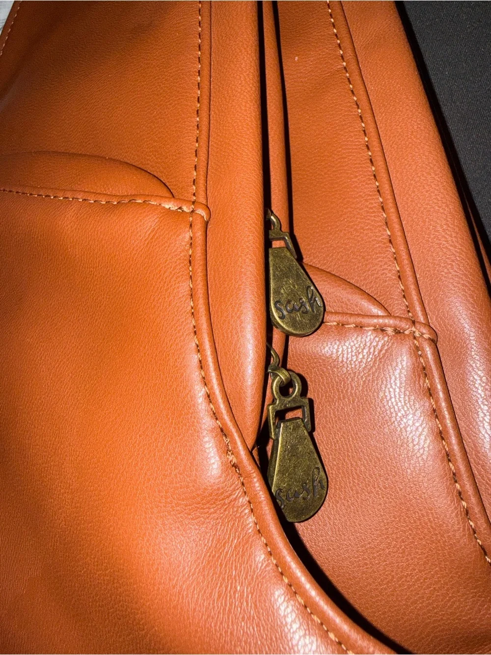 Women’s Sash Crescent Shoulder Bag in Brown